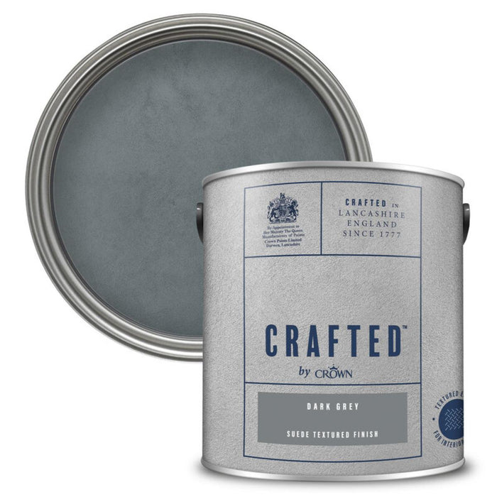 PAINT WITH SUEDE EFFECT CROWN DARK GRAY 2.5L