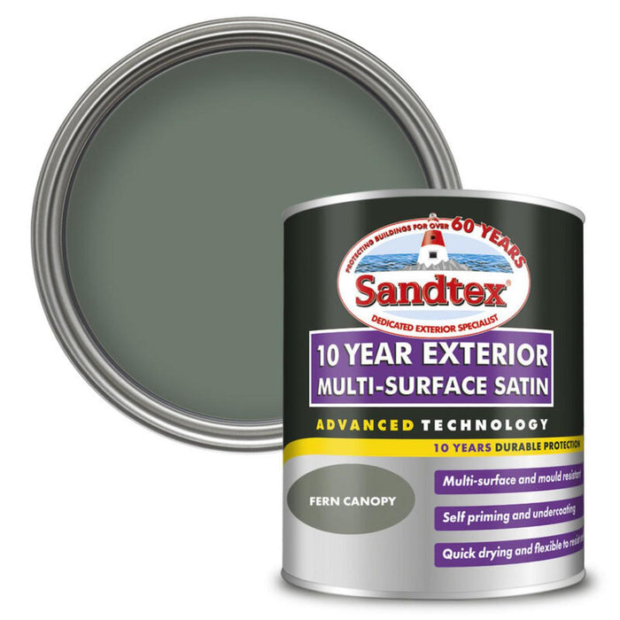 PAINT SANDTEX SATIN FERN CANOPY WATER BASE