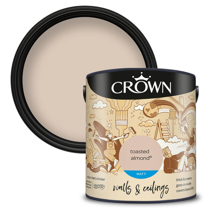 INTERIOR PAINT CROWN TOASTED ALMOND 2.5L