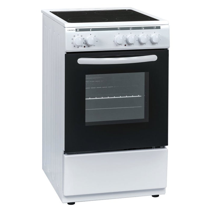 Electric cooker Crown 50C3MA, White, Ceramic