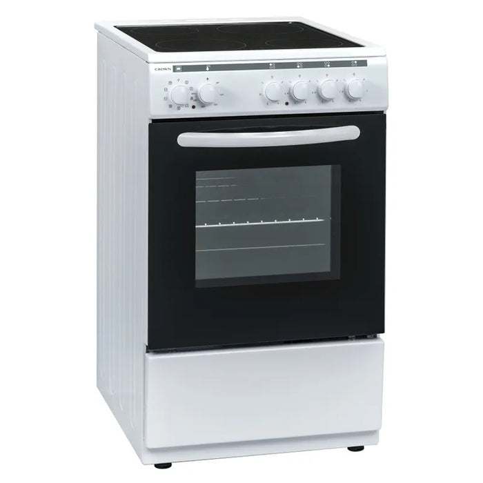 Electric cooker Crown 50C3MA, White, Ceramic