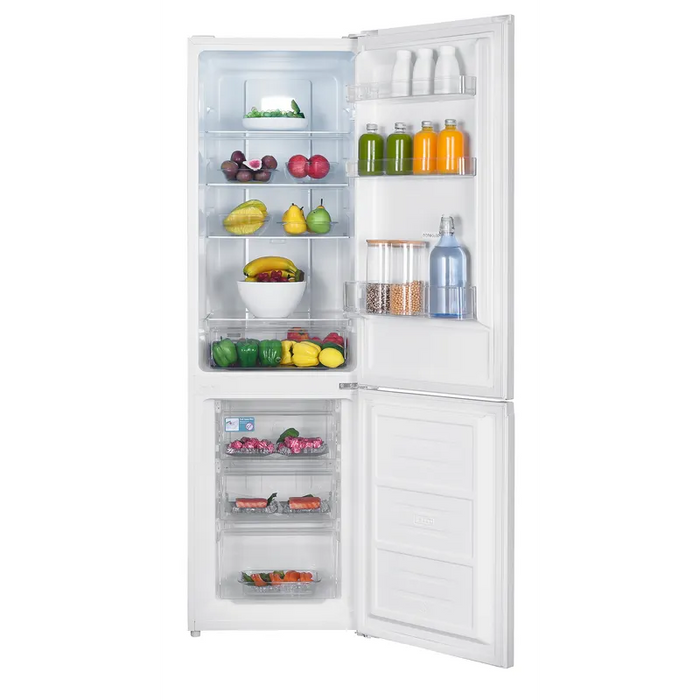 Refrigerator with freezer Crown CBN-265W, 253 l, E, No Frost, White