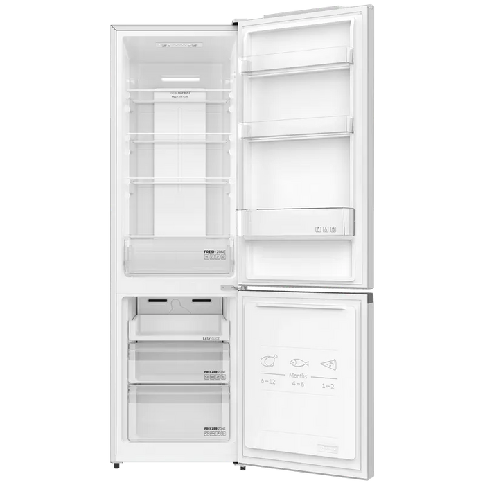 Refrigerator with freezer Crown CBN269WH, 262 l, E, No Frost, White