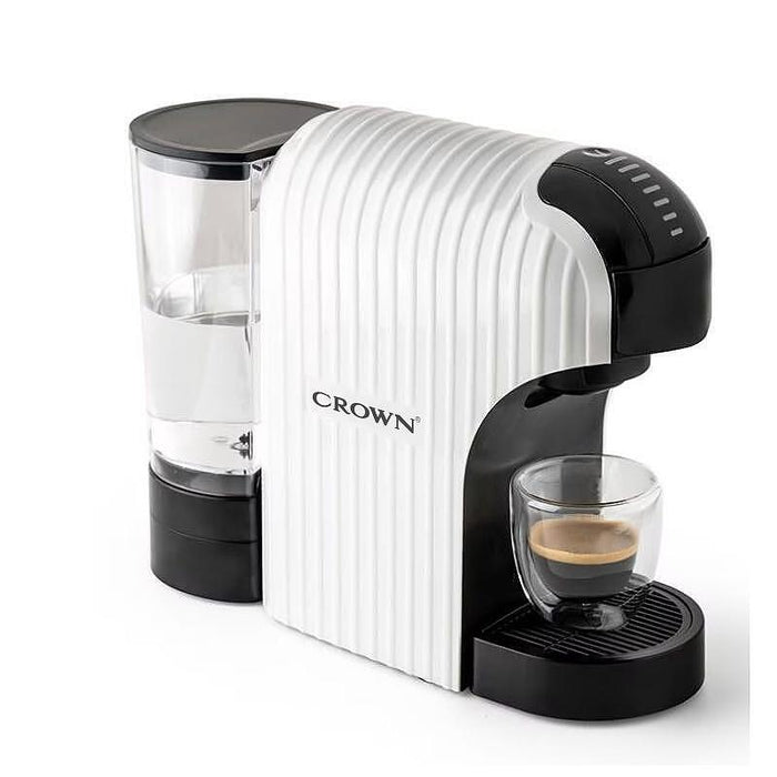 Crown CCM-1531W 7 in 1 capsule coffee machine