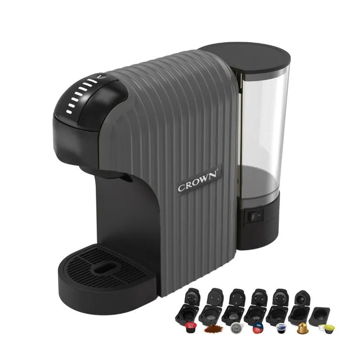 Crown CCM-1533 GR 7 in 1 capsule coffee machine
