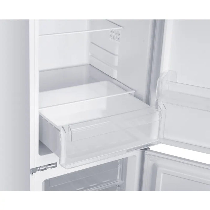 Built-in refrigerator with freezer Crown CDE177BI, 249 l, E, White, Yes