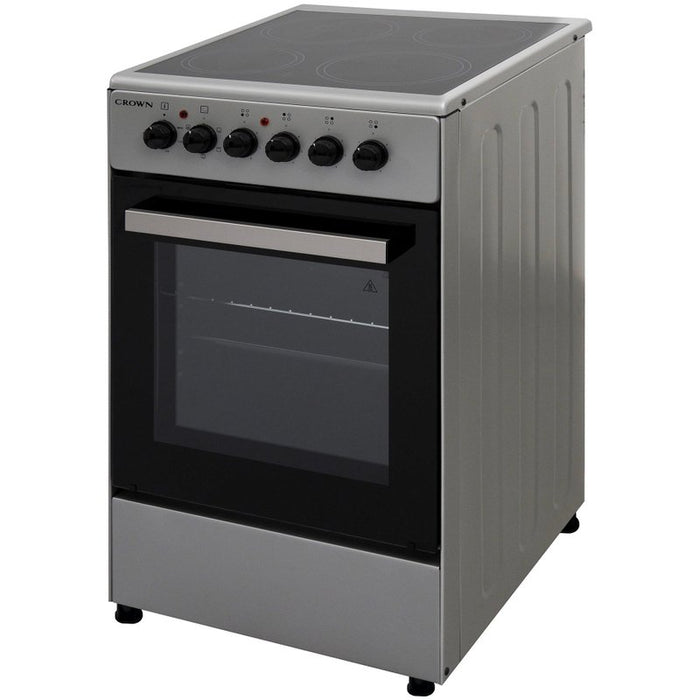 Electric cooker Crown CEC-5060V IX, INOX, Ceramic