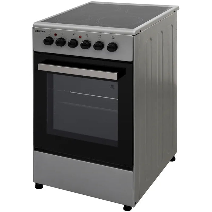 Electric cooker Crown CEC-5060V IX, INOX, Ceramic