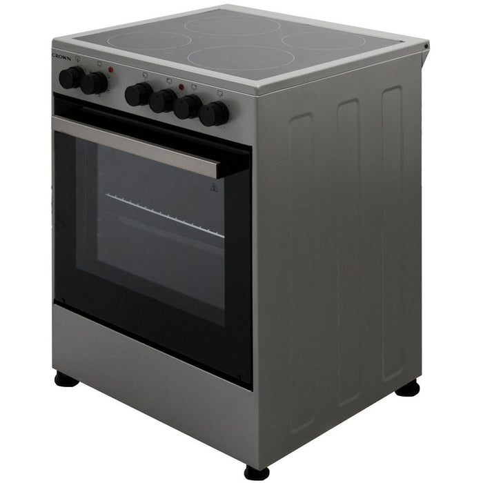 Electric cooker Crown CEC-6060V IX, INOX, Ceramic