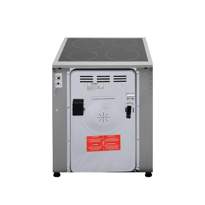 Electric cooker Crown CEC-6060V IX, INOX, Ceramic