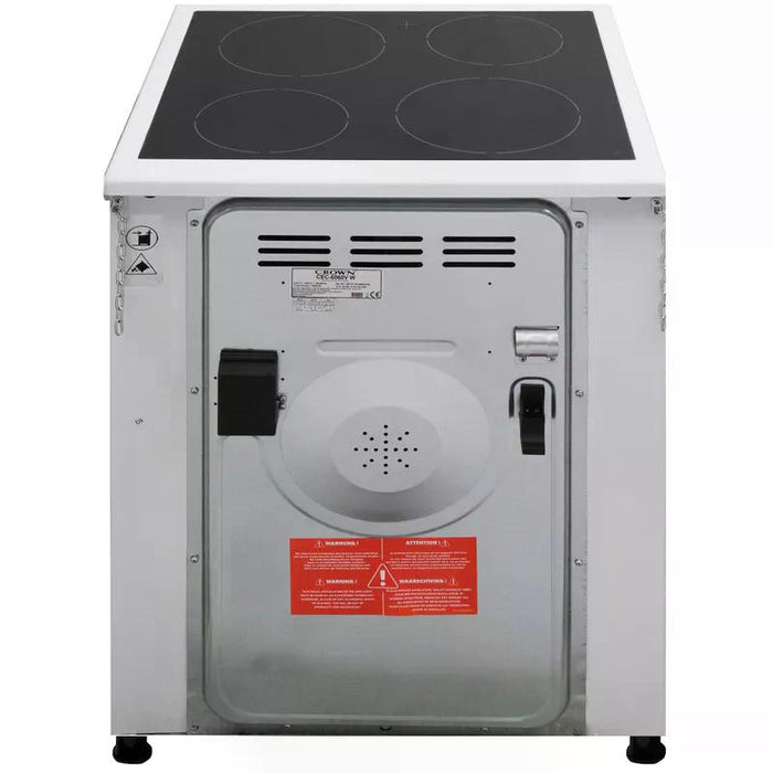 Electric cooker Crown CEC-6060V W***, Ceramic, White
