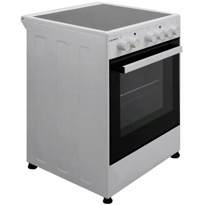 Electric cooker Crown CEC-6060V W***, Ceramic, White