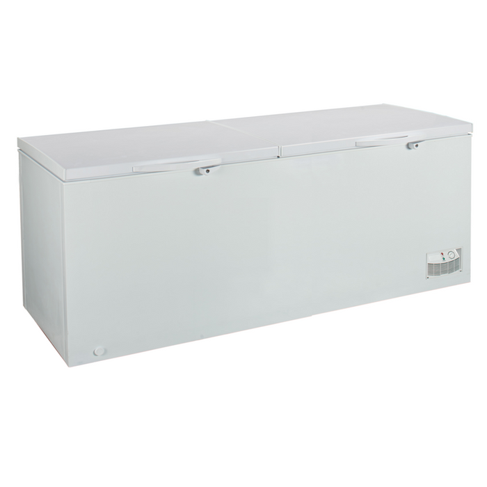Freezer Crown CHF700 E , 658 l, E , White , Static