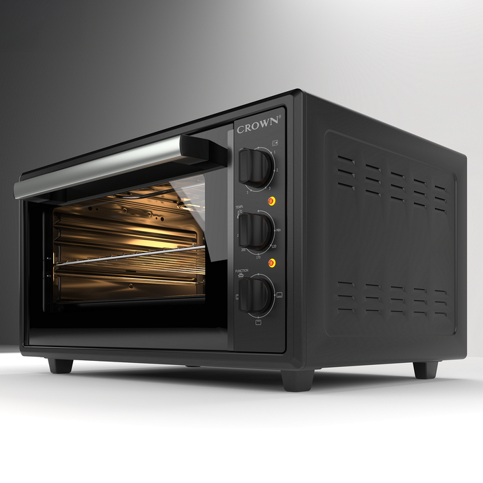 Cooker (mini) Crown CMO-455BF, 2 current, Black
