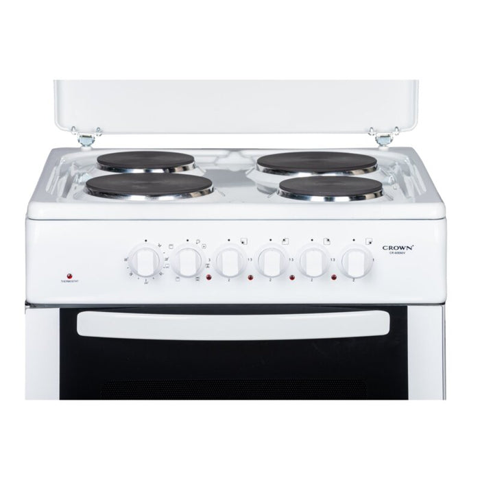 Cooker (current) Crown CR-60E60V, 4 current, White