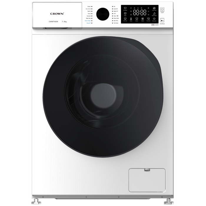 Crown CWM7140W Washing Machine, 1400 rpm, 7.00 kg, A