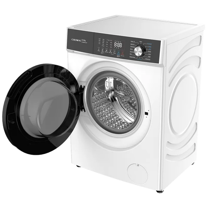Crown CWM8014WY Washing Machine, 1400 rpm, 8.00 kg, A, White