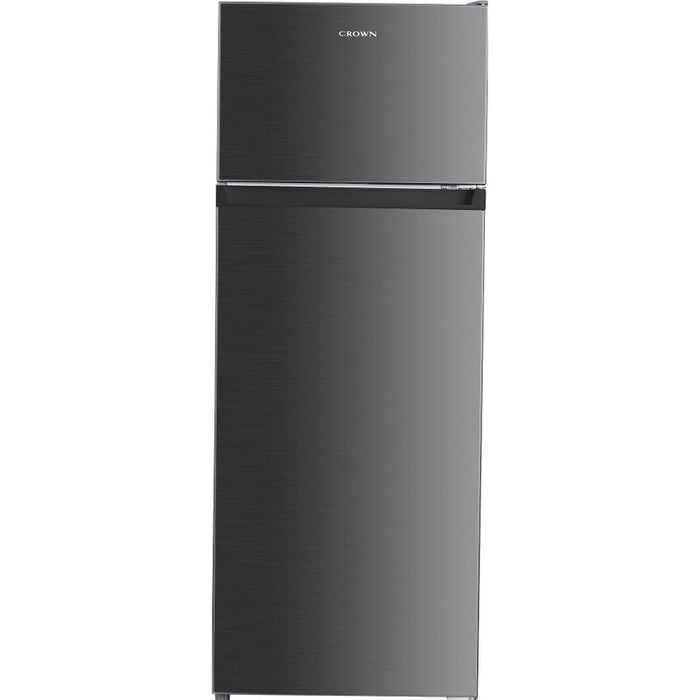Crown DF241ESI top-loading refrigerator, 205 l, E, Stainless steel, Static