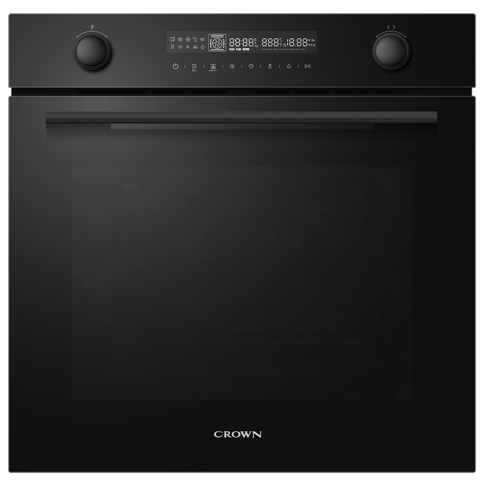 Built-in oven Crown FCM 14A50BK, 72, A+, Electronic