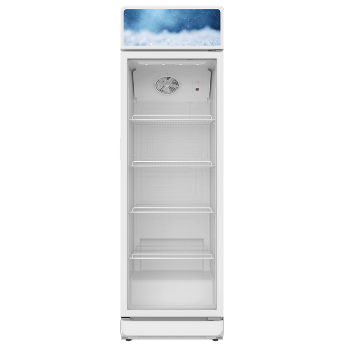 Refrigerated showcase Crown SC300WH, 300 l, B, White