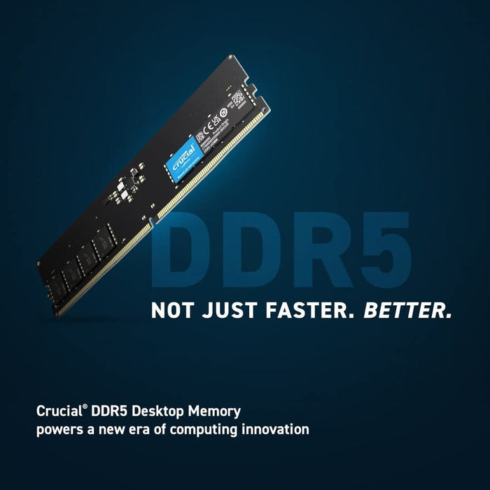 RAM Memory Crucial CT16G48C40U5 16 GB DDR5 SDRAM DDR5 4800 MHz CL40