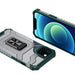 Crystal Ring Case Kickstand Tough Rugged Cover for iPhone 12 green - Cell phone cases and covers<<<HurtelXML