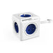 Cube multiplugs Allocacoc 2300BL/FREXPC Blue White 1,5 m - Захранващи Кабели<<<Компютър Кабели и адаптери<<<Компютри|
