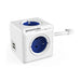 Cube multiplugs Allocacoc PowerCube Extended USB Type E Blue (1,5 m) - Разклонители<<<Електроника Периферни и резервни