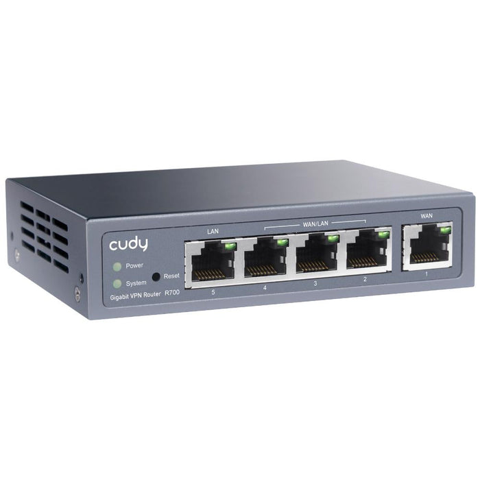 Cudy R700 Router Gigabit Multi-WAN VPN - Рутери<<<Мрежово оборудване<<<ValiAPI&&&Рутери и модеми<<<Компютър Мрежи и