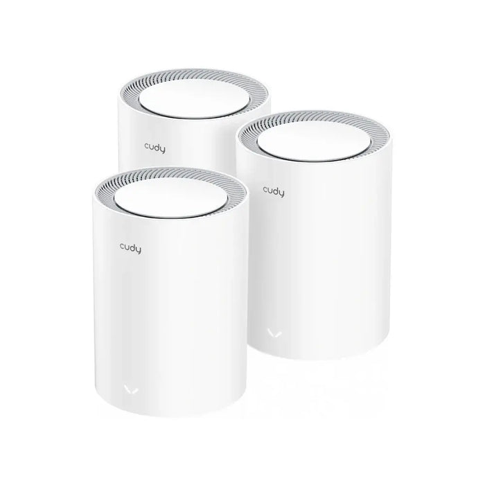 Wireless MESH system Cudy M3000, 3 pieces, AX3000 Dual Band, 2.4/5 GHz, 574 - 2402 Mbps