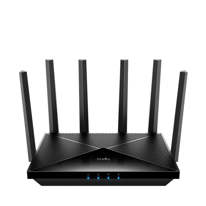 Wireless router Cudy WR11000, BE11000 Tri Band Wi-Fi 7, 4x2.5Gbps port, 6x5dBi antennas