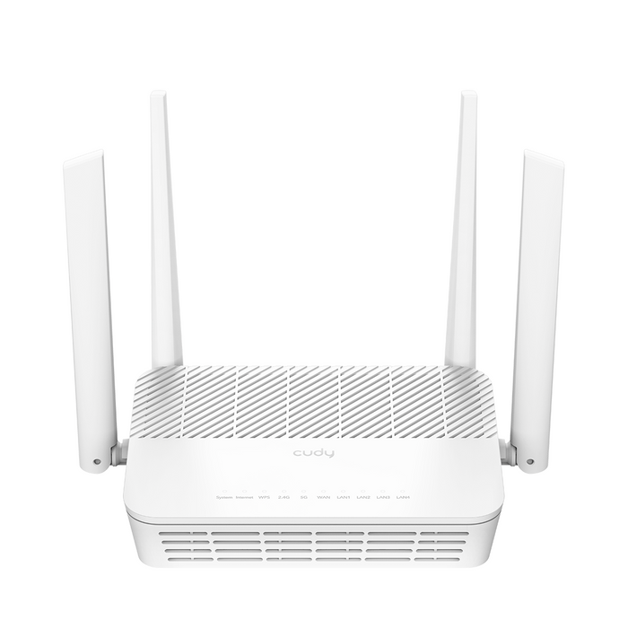 Wireless router Cudy WR3000 WiFi6, AX3000, 4 Gigabit WAN/LAN Ports, 4 x 5dBi antennas