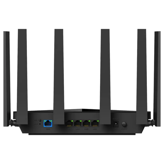 Wireless router Cudy WR6500H, BE6500 dual-band Wi-Fi 7, 1x2.5Gbps WAN port, 4x10/100/1000, 6x5dBi antennas