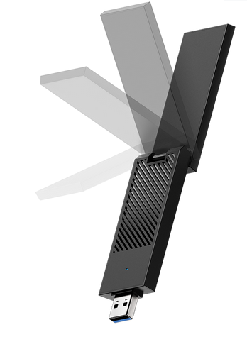 Network card Cudy WU6500, BE6500 Tri-band WiFi7 USB 3.0