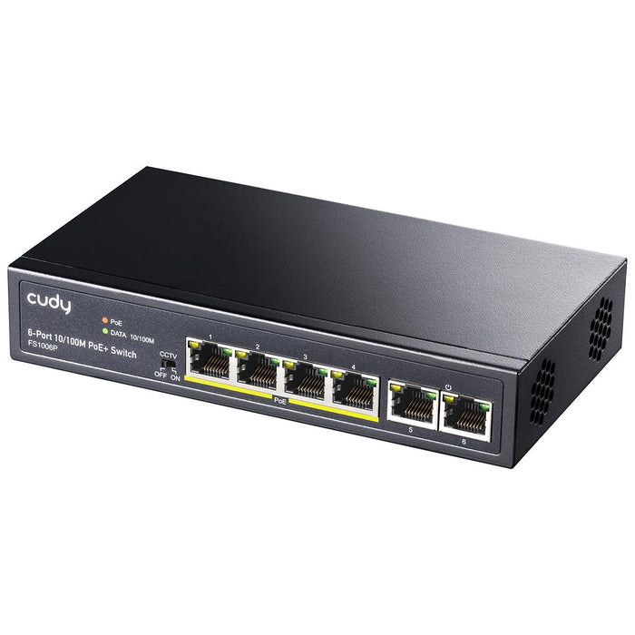Switch Cudy FS1006P, 6 port, 10/100, PoE+ Switch