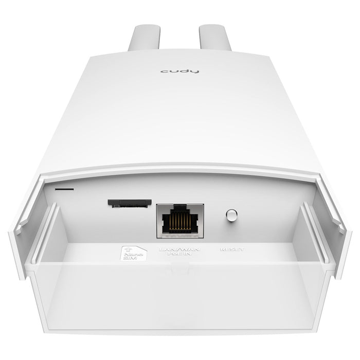 Wireless router Cudy LT400 Outdoor, N300, 4G LTE, 2.4 GHz, 300 Mbps for outdoor use