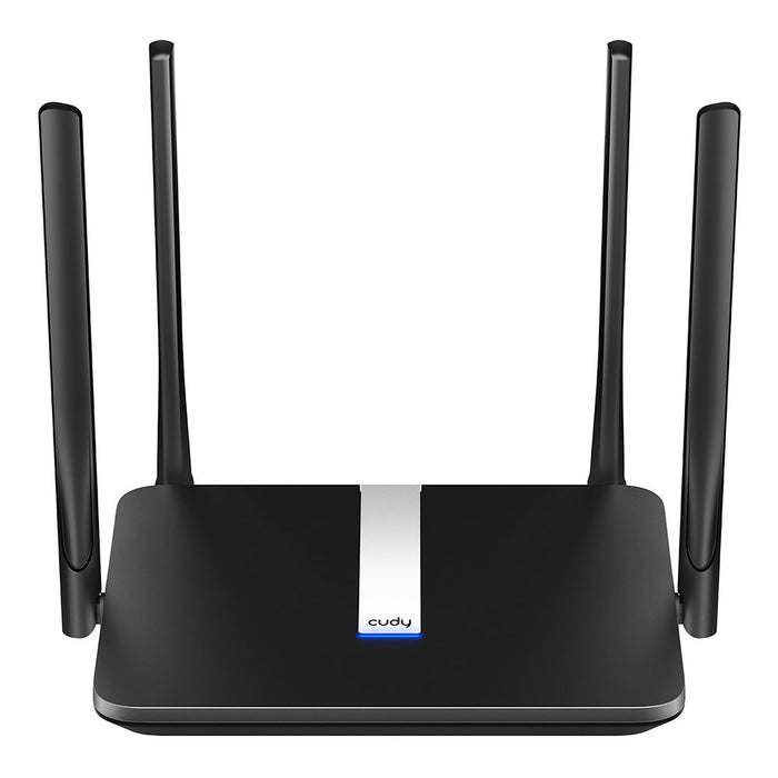 Wireless router Cudy LT500, 4G LTE AC1200, 2.4/5 GHz, 300 - 867 Mbps, 10/100