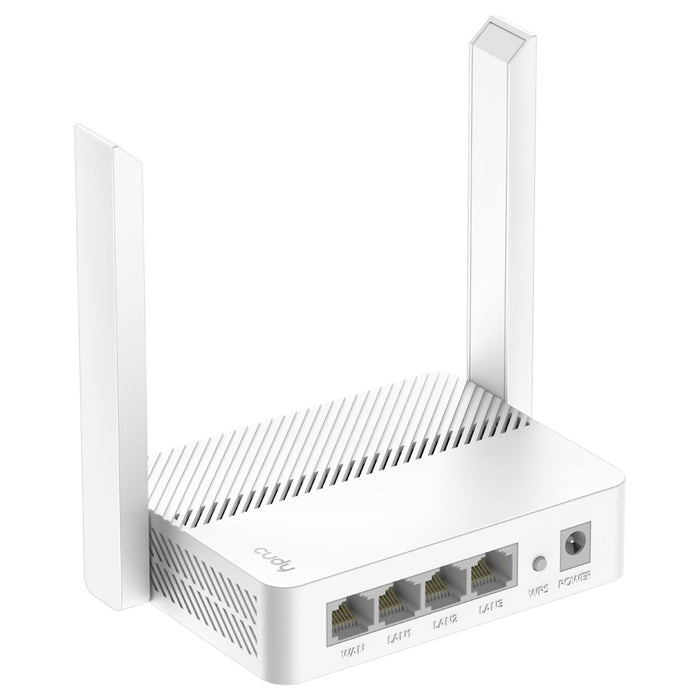 Wireless router Cudy WR1200E, V1.0, 2.4/5 GHz, 300 - 867 Mbps, 10/100/