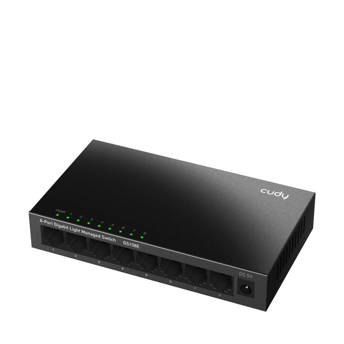 CUDY GS108E 8-port managed switch