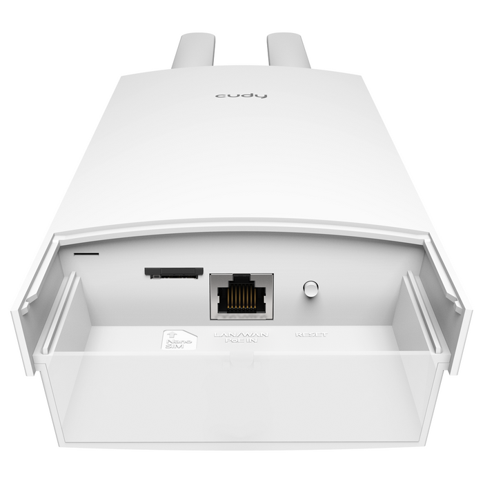 Wireless router Cudy LT500 Outdoor, AC1200, 4G, LTE CAT 4, 2.4/5 GHz, 300 - 867 Mbps for outdoor use