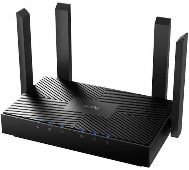 Wireless router Cudy WR3000, AX3000, 2.4/5 GHz, 574 - 2402 Mbps, 10/100/1000