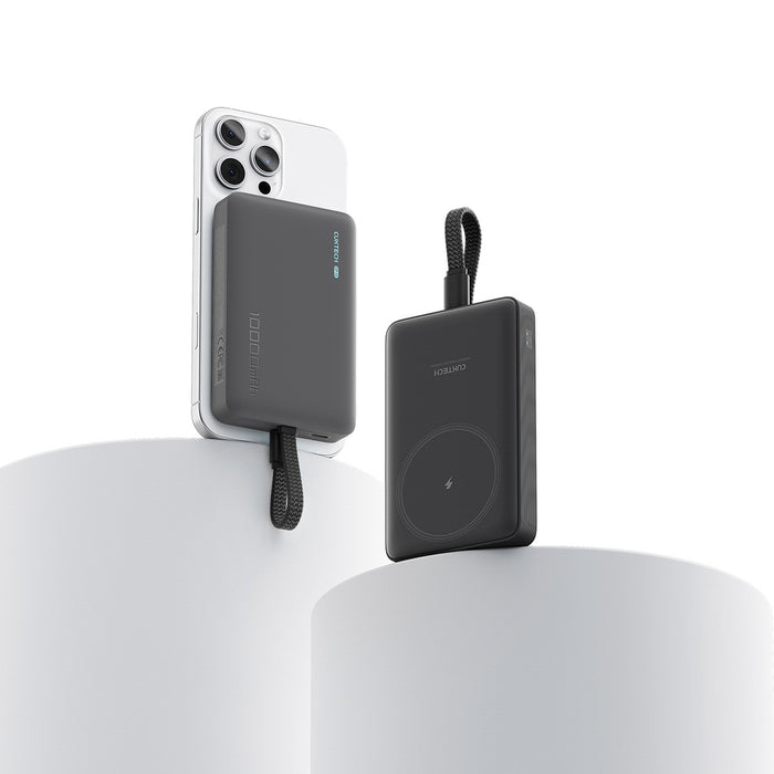 Cuktech CP132ML 10000mAh MagSafe Compatible Power Bank - Black