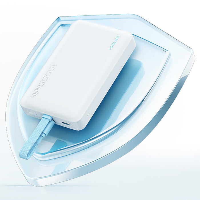 Cuktech CP132ML 10000 mAh Magnetic Power Bank - White