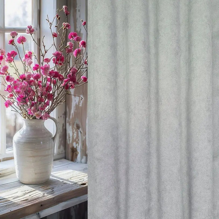 CURTAIN THICK 150X270 CM LIGHT GRAY - Пердета<<<Корнизи щори и пердета<<<Мебели и интериор<<<Praktiker