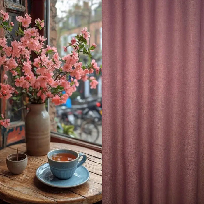 CURTAIN THICK PURPLE 150X270 CM - Пердета<<<Корнизи щори и пердета<<<Мебели и интериор<<<Praktiker
