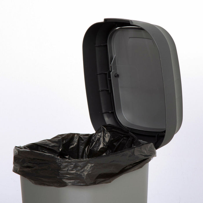 Waste bin Curver Dark grey Plastic 35 L (6 Units)
