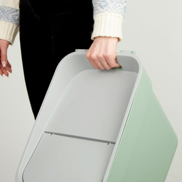 Waste bin Curver Green Plastic 20 L (6 Units)