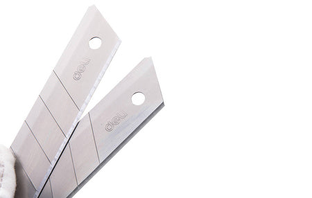 Cutter 25mm 10 pcs blade head Deli Tools EDL-DP05 (silver) - Cutting tools<<<Tools<<<InnproXML