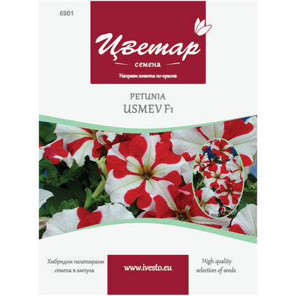 HYBRID PELLETTED SEEDS PETUNIA LARGE-FLOWER USMEV FLORIST