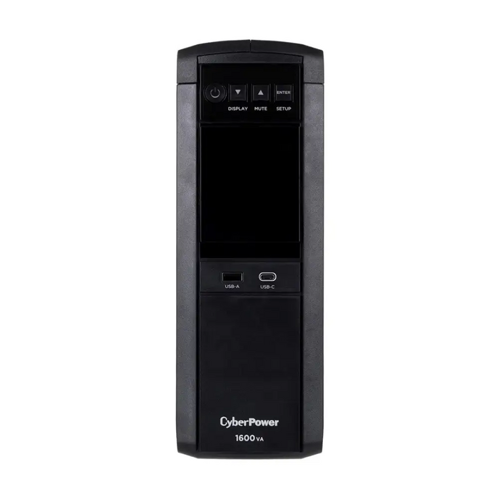 CyberPower CP1600EPFCLCD uninterruptible power supply (UPS) Line-Interactive 1.6 kVA 1000 W 6 AC outlet(s)